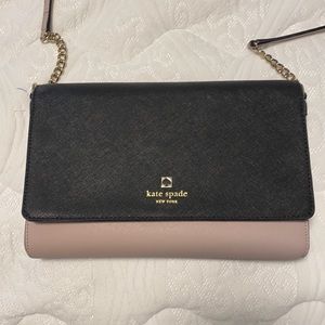 Black and Nude Kate spade purse
